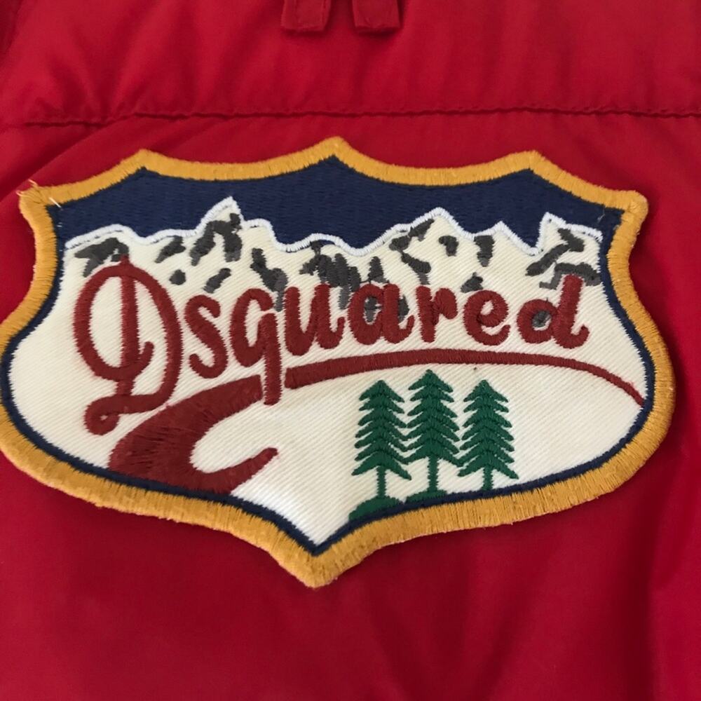 🗽🩶Dsquared Red Puffer Jacket - Picture 2 of 7